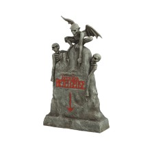 Beetlejuice Environment 1/6 Beetlejuice Tombstone 25 cm